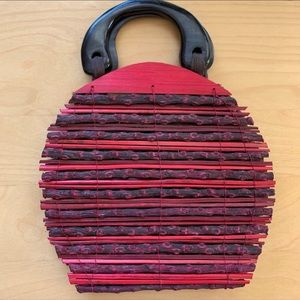 2 Bamboo Hand Bags